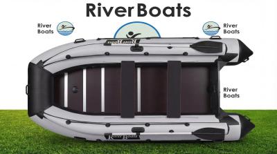 Лодка ПВХ RiverBoats RB-370 фальшборт моторная Лодка ПВХ RiverBoats RB-370 фальшборт моторная
